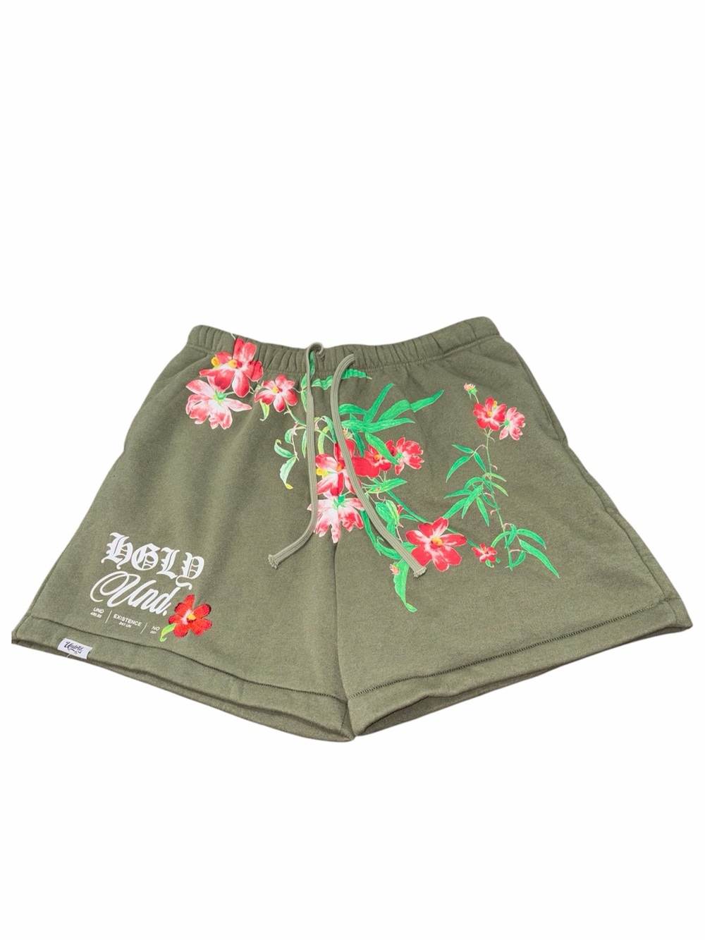 UNDRTD Floral Embroidered Sweat Shorts Men’s Medium Like New